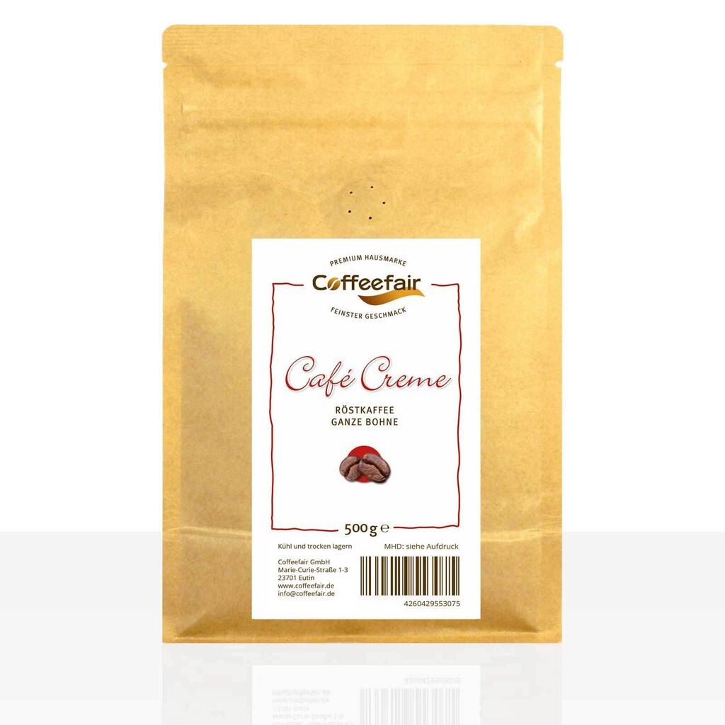 

Coffeefair Cafe Cream 10 х 500г кофейные зерна качество бариста Coffeefair Gmbh