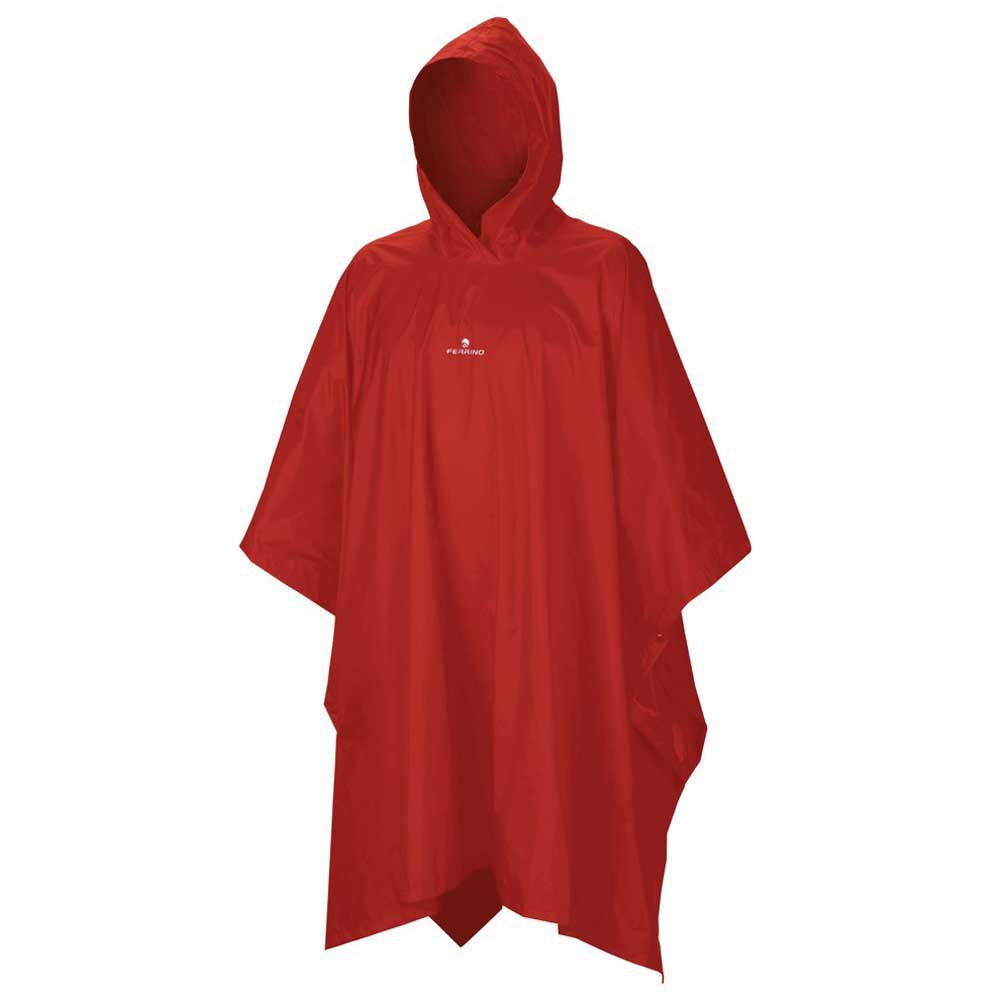Куртка Ferrino Cloak R-Cloak, красный cute xmas cloak hooded unisex short contrast color cloak christmas cloak santa claus cape