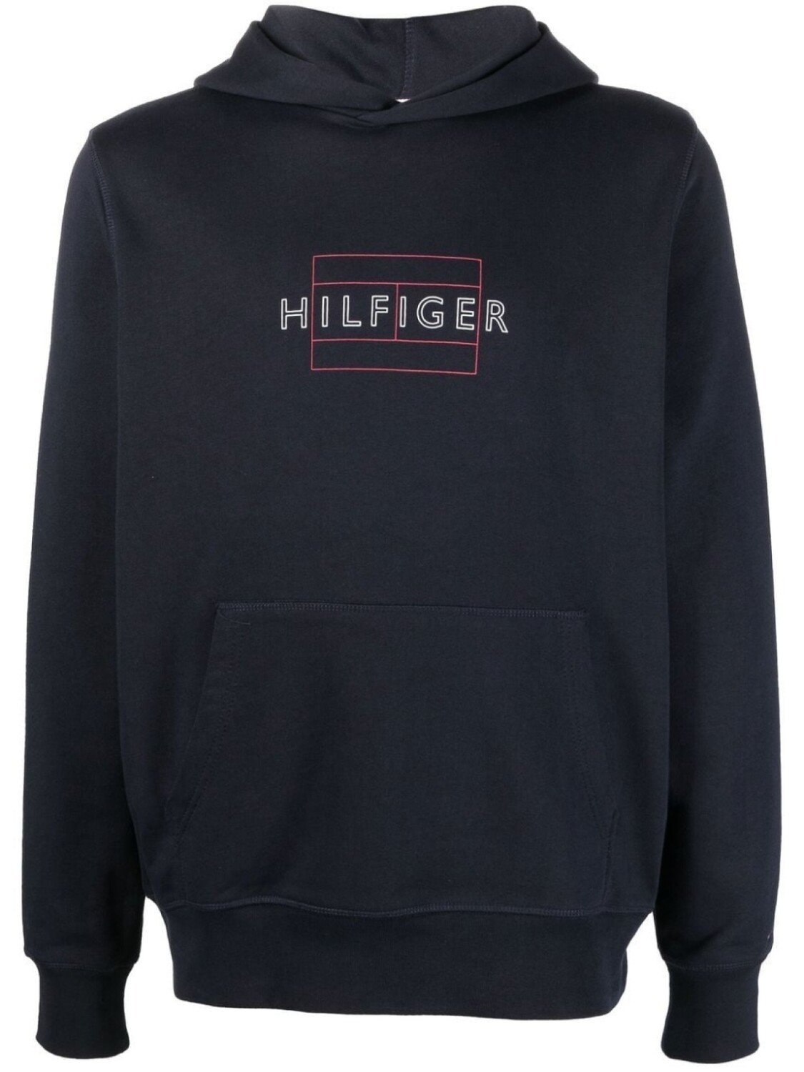 

Tommy Hilfiger худи из органического хлопка с логотипом, синий