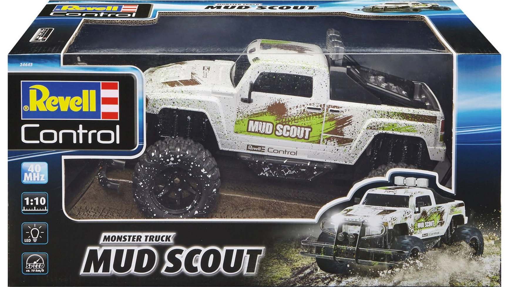 

Revell Control Радиоуправляемый грузовик НОВЫЙ MUD SCOUT