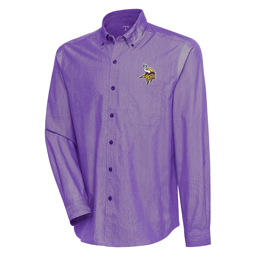 

Рубашка Antigua Minnesota Vikings, фиолетовый