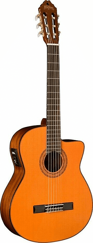 Акустическая гитара Washburn Classical Acoustic Electric Guitar - Natural - C5CE