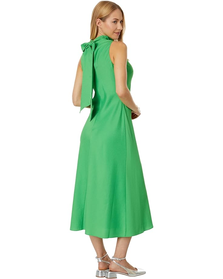 Платье Ted Baker Eleanar Cowl Neck Sleeveless Midi Slip Dress, зеленый