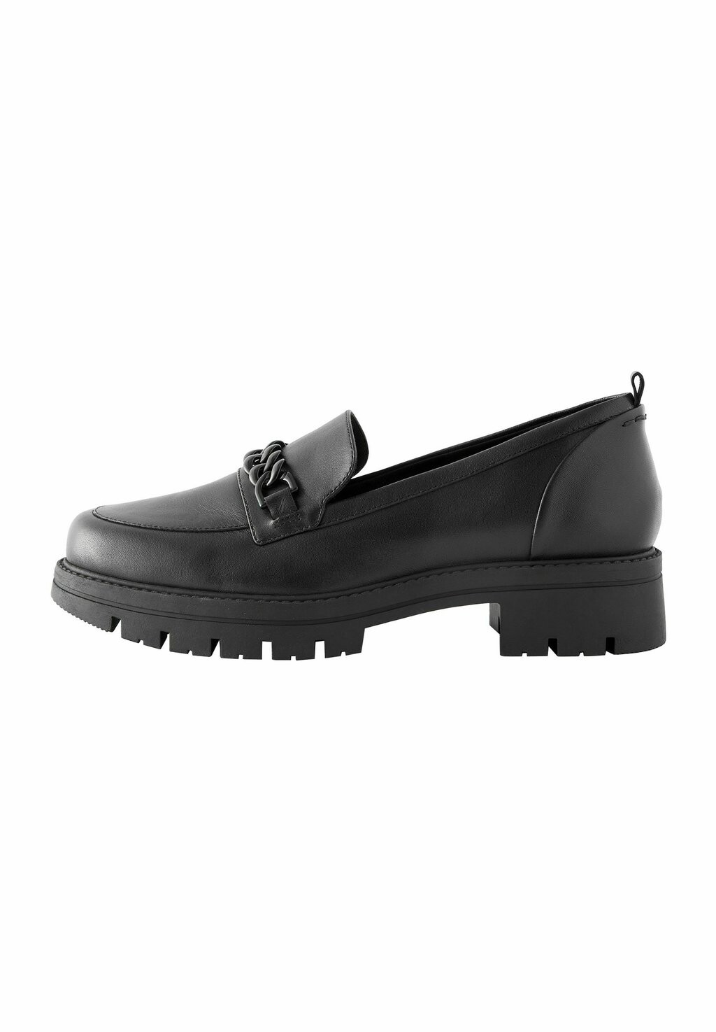 туфли forever comfortâ with motionflex next цвет black leather Тапочки FOREVER COMFORT WITH MOTIONFLEX CHUNKY LOAFERS Next, цвет black