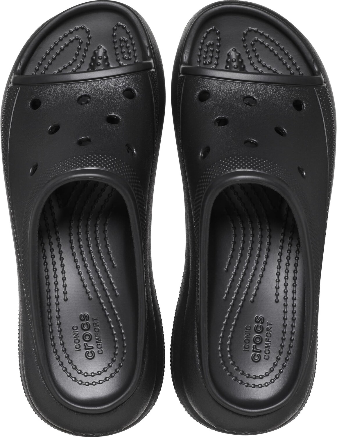 

Босоножки Crush Slide Crocs, черный