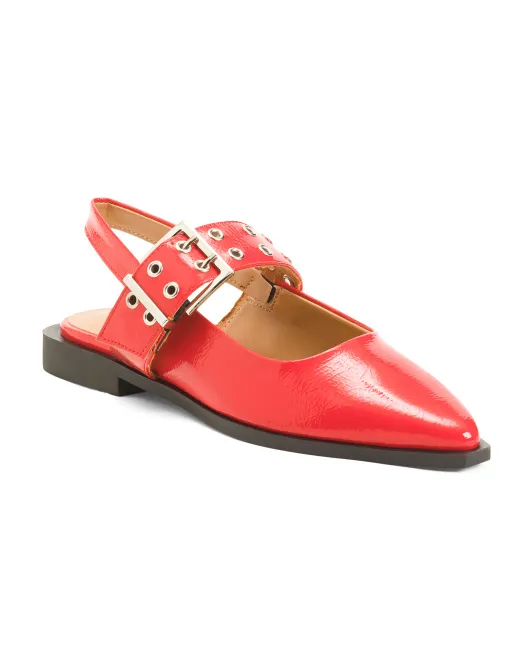 

Туфли на пятке с пряжкой Smokee Steve Madden, красный