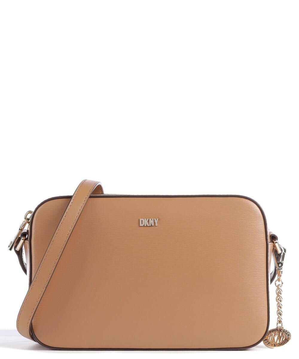

Сумка через плечо Bryant из зернистой яловой кожи. Dkny, коричневый
