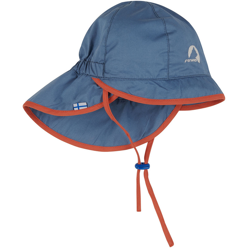 Детская яркая шапочка Finkid, синий кепка женская летняя быстросохнущая бейсболка тонкая солнцезащитная кепка летняя мужская солнцезащитная кепка