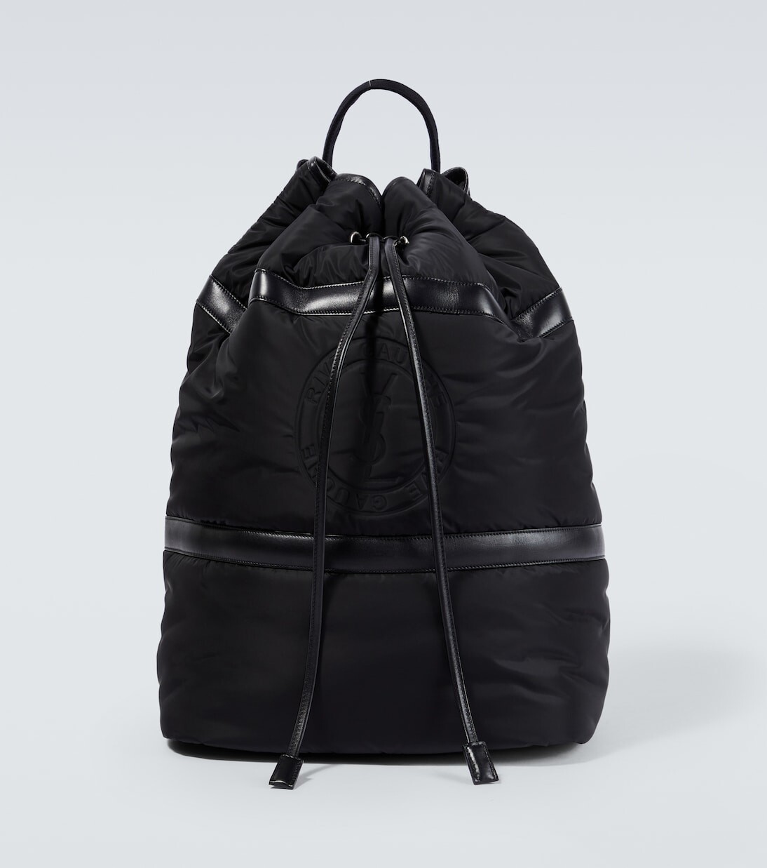 

Рюкзак из нейлона "рив гош" Saint Laurent, черный