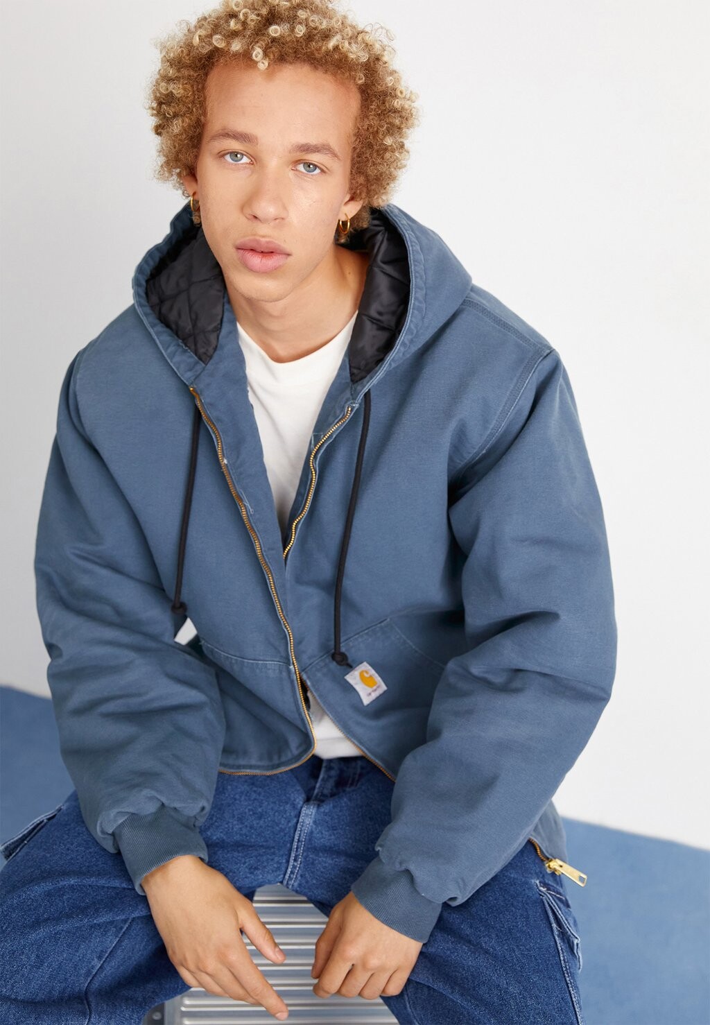 

Куртка для активного отдыха Carhartt WIP ACTIVE JACKET, цвет blue-grey
