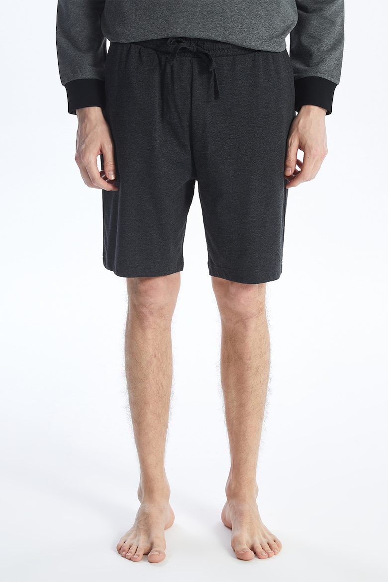 цена Короткие пижамные штаны с лаконичным дизайном Lc Waikiki, серый