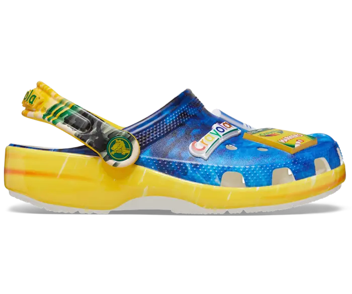 

Классические сабо Crayola Crocs для малышей 2, цвет White / Multi