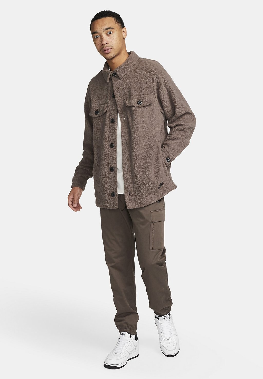 

Куртка флисовая Nike, Серый