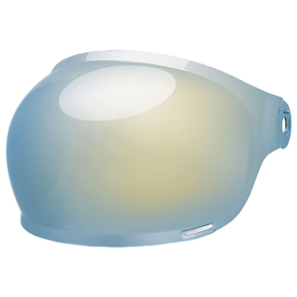 Визор для шлема Bell Moto Bullitt Bubble, синий цена и фото