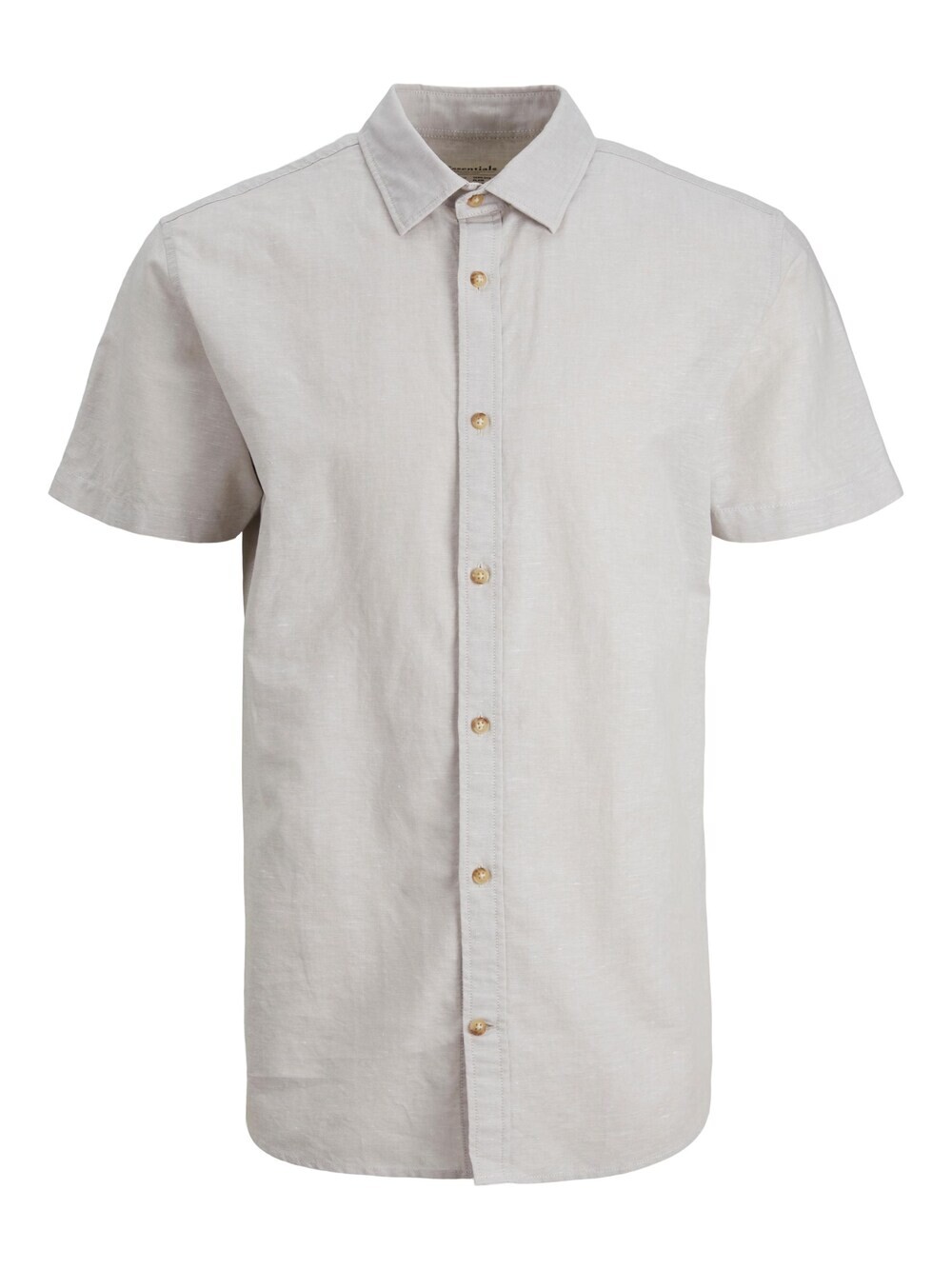 

Рубашка на пуговицах стандартного кроя JACK & JONES Summer, слоновая кость