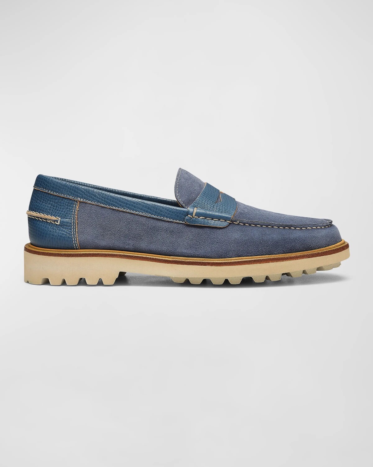 

Мужские замшевые лоферы Jimmy 2 Penny Donald Pliner, цвет Light Blue