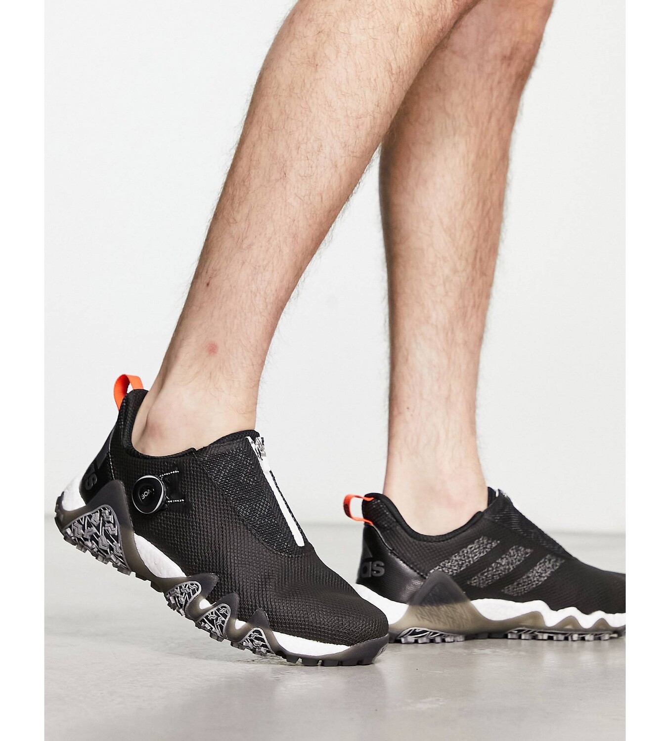 

Черные кроссовки без шнурков adidas Golf Codechaos 22 BOA