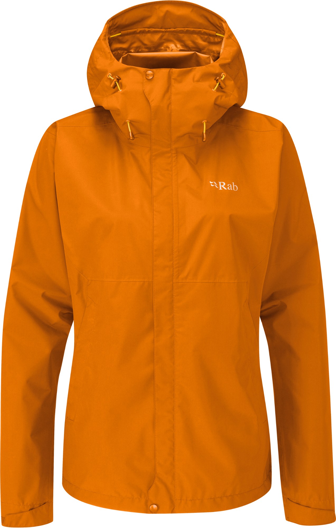 Эко-куртка Downpour – женская Rab, оранжевый