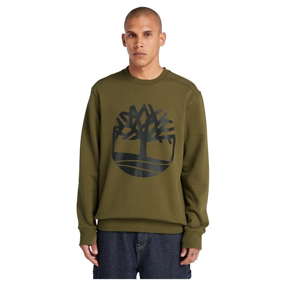 Толстовка Timberland Core Tree Logo Crew Neck, зеленый