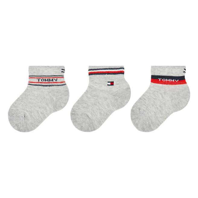 

Носки Tommy Hilfiger, 3 шт, серый