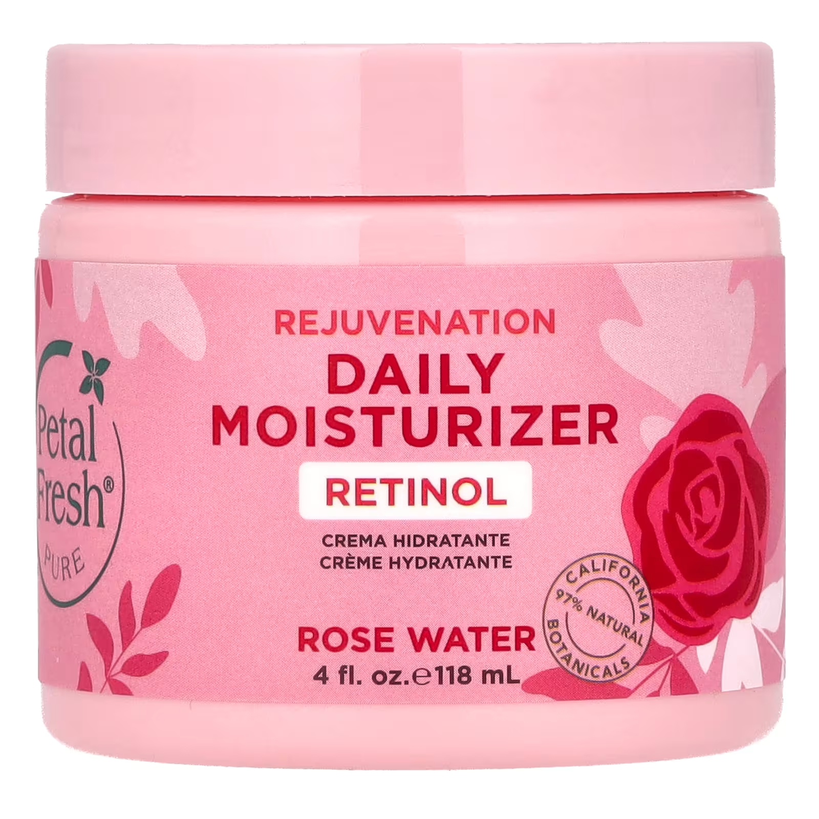 Крем увлажняющий Petal Fresh Rejuvenation с розовой водой, 118 мл petal fresh pure ultra shine conditioner aloe
