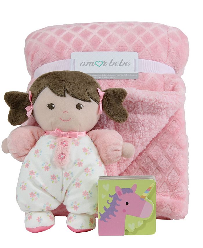 Подарочный набор для мальчиков и девочек перед сном 3 Stories Trading, розовый