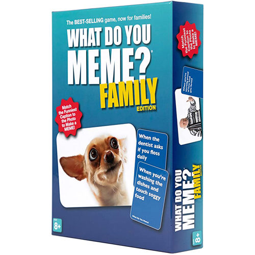 generic adult party card game what do you meme Настольная игра What Do You Meme? Family Edition