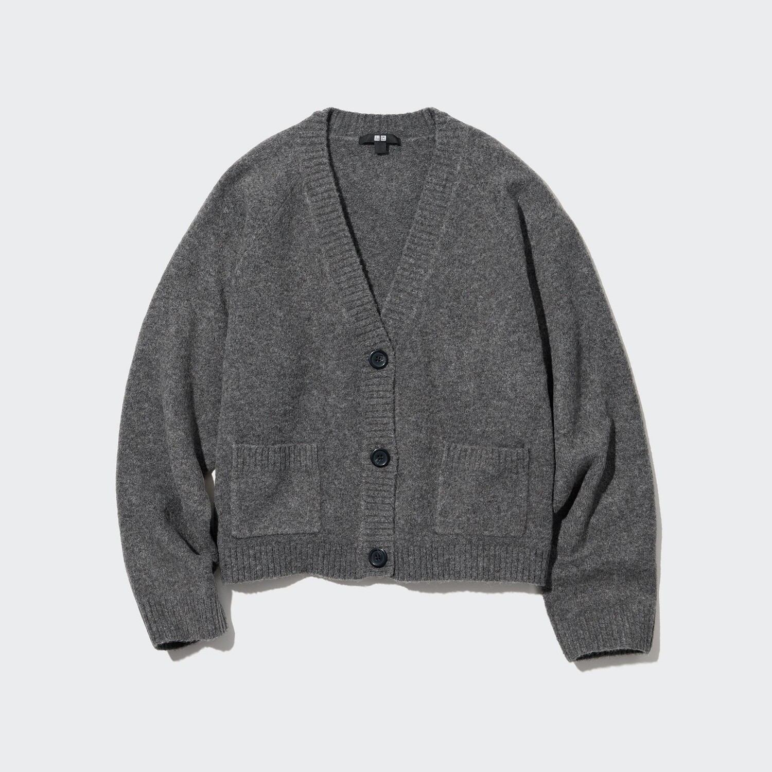 

Кардиган Uniqlo женский из мягкой пряжи, серый