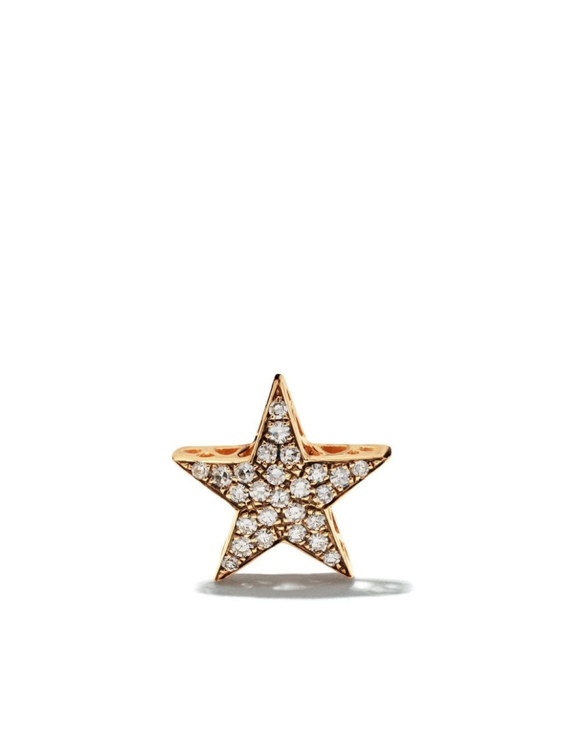 

Золотая серьга Star с бриллиантами Selim Mouzannar, розовый