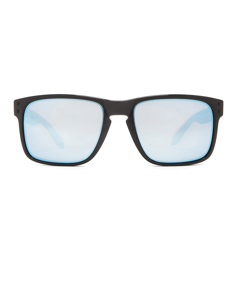 

Прямоугольные солнцезащитные очки Holbrook Oakley, цвет Polished Black