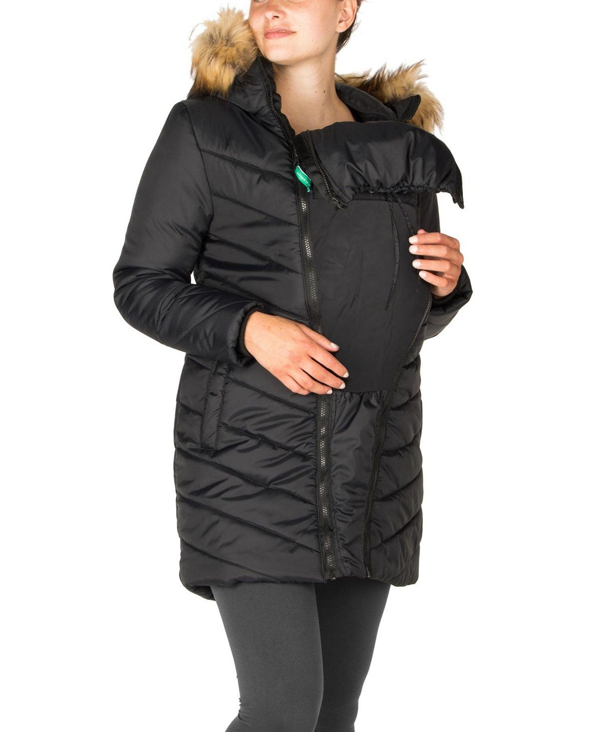 Lexi - Пальто для беременных 3в1 со съемным капюшоном Modern Eternity Maternity, черный modern black