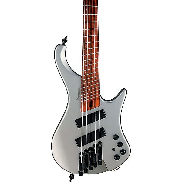 

Басс гитара Ibanez EHB1005SMS 5-String Multi Short Scale Ergonomic Headless Bass Guitar - Metallic Gray Matte
