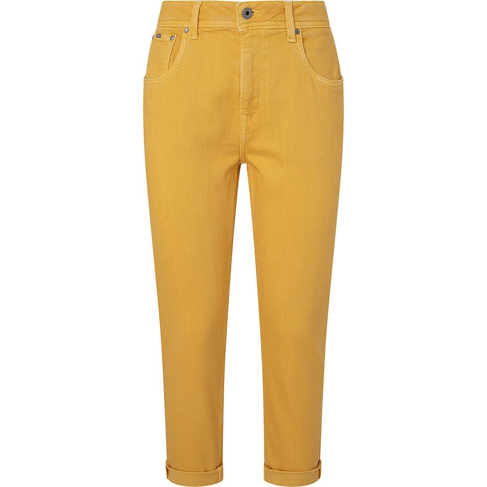 

Брюки Pepe Jeans Violet High Waist, желтый