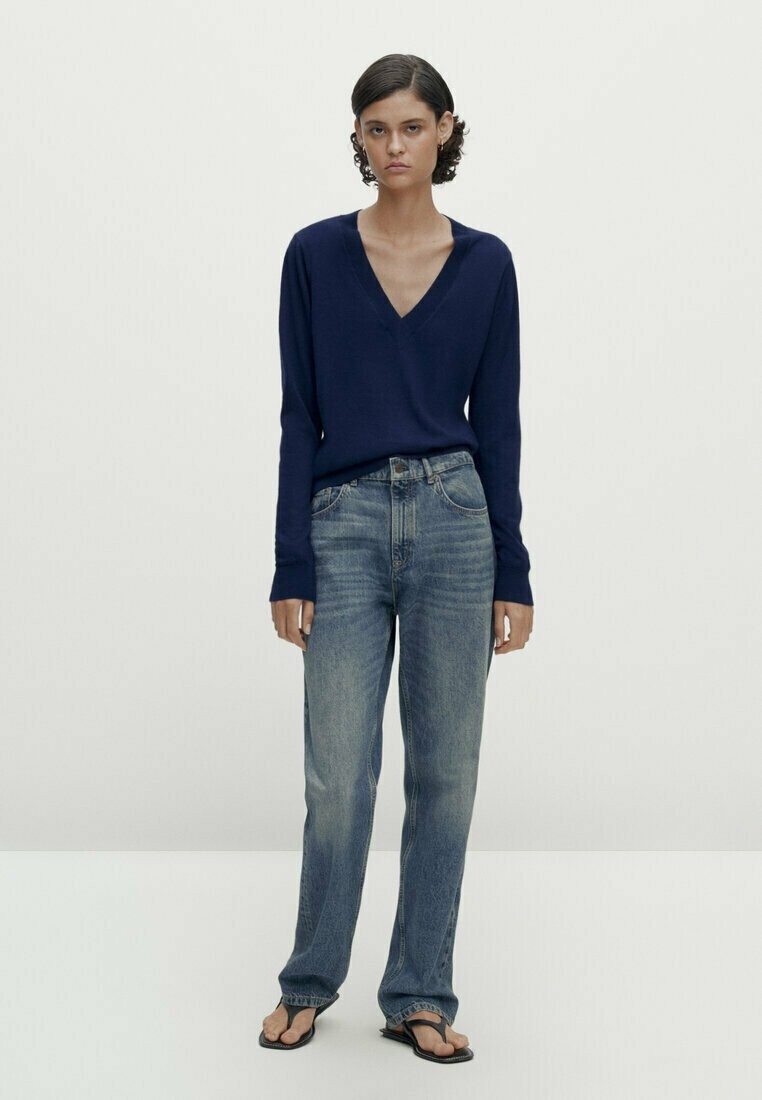 

Джемпер Massimo Dutti, темно-синий