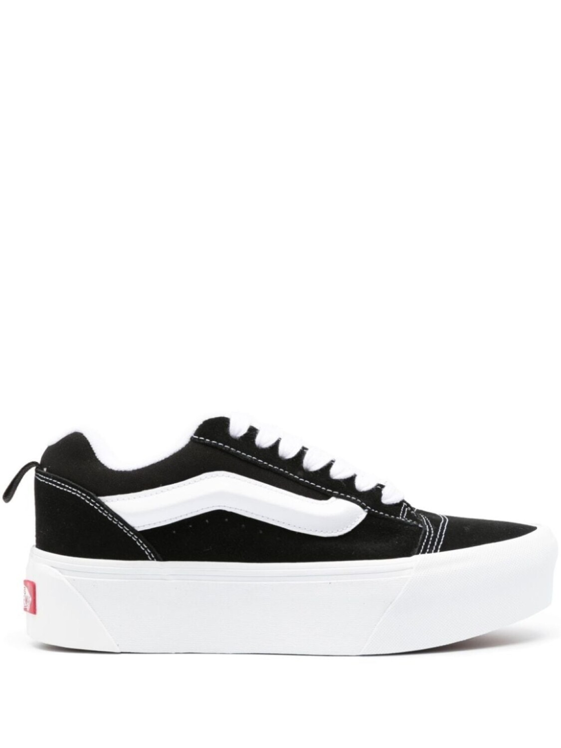 Vans кеды с нашивкой-логотипом, черный