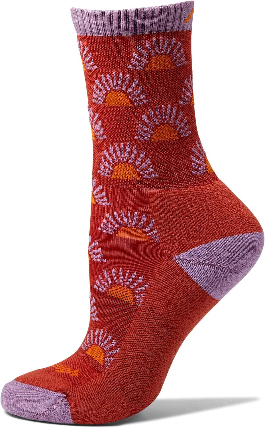 

Легкий вес Ray Day Micro Crew с подушкой Darn Tough Vermont, цвет Tomato