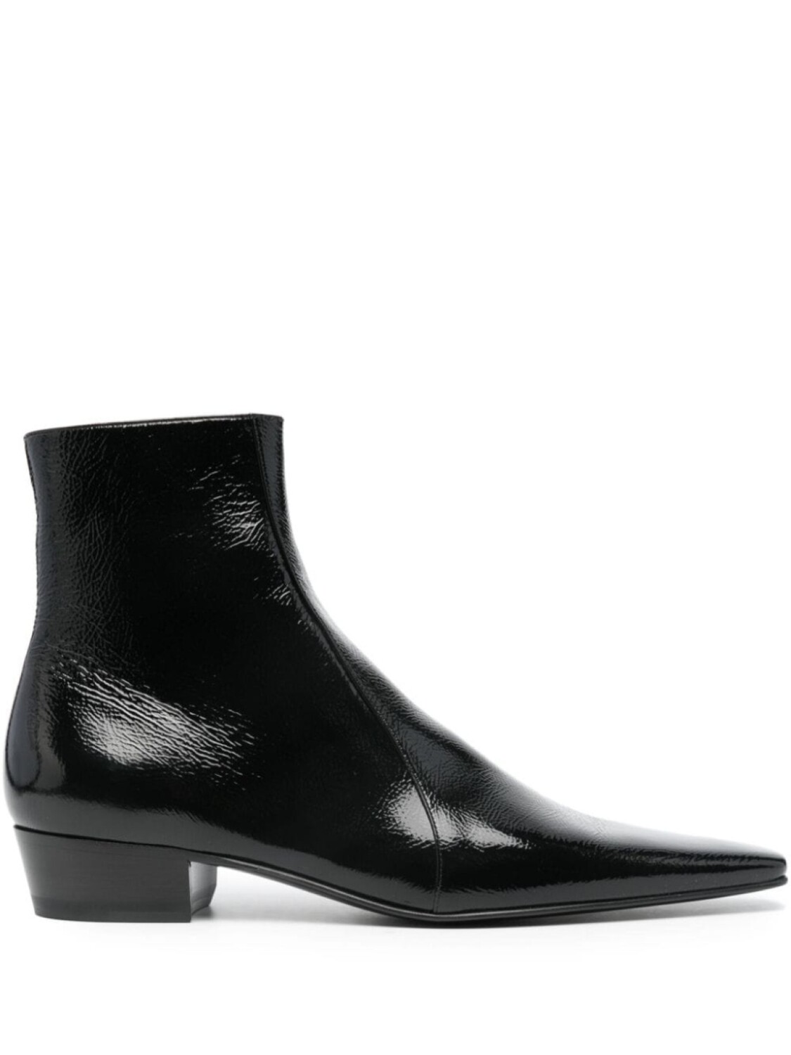

Saint Laurent лакированные ботинки, черный