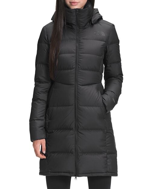 

Пуховая парка с капюшоном The North Face Metropolis The North Face, цвет Black
