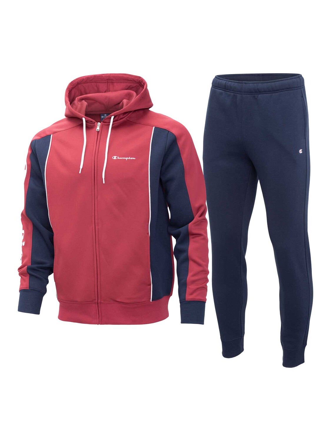 

Спортивный костюм Champion Hooded Full Zip Suit, красный