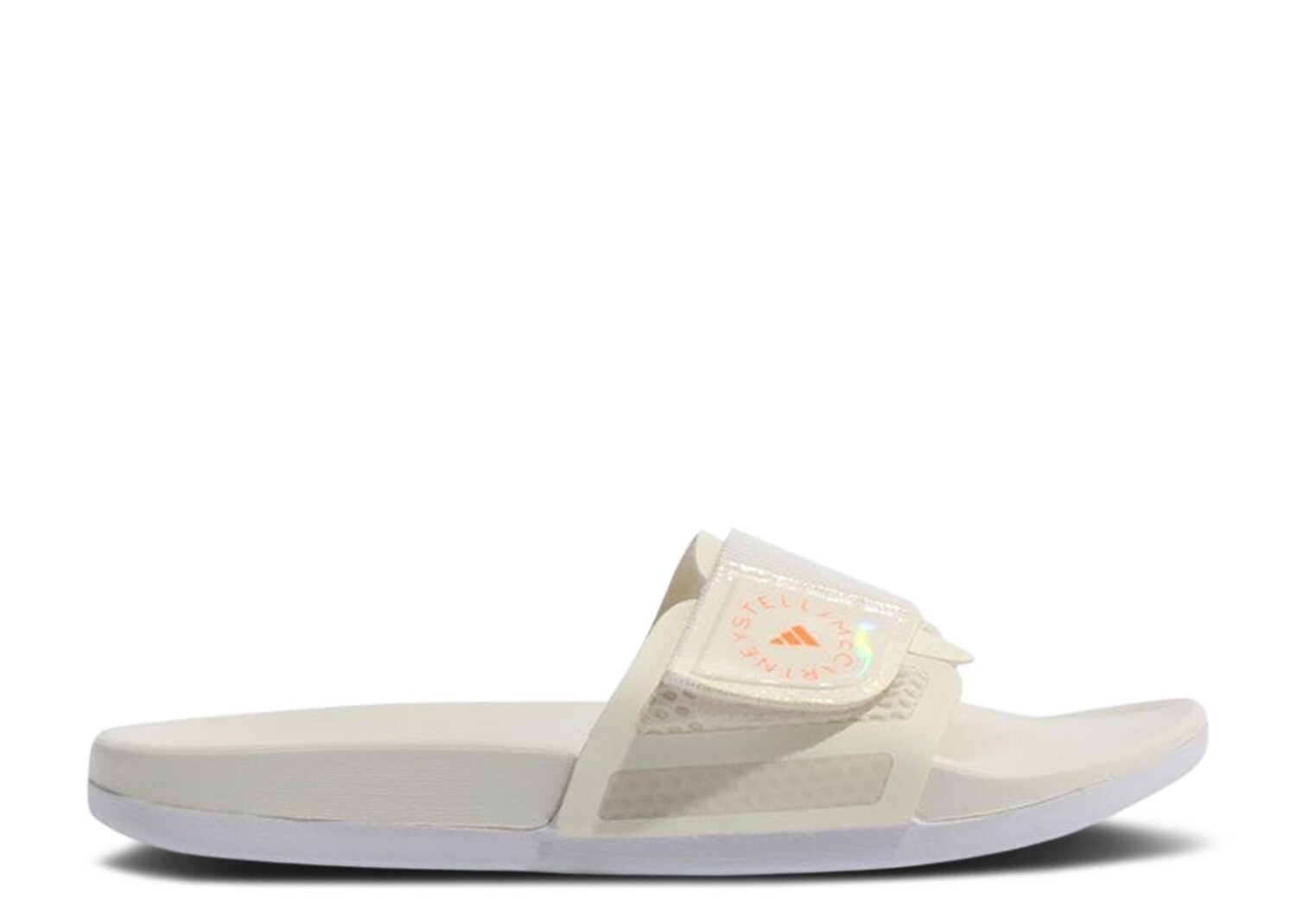 

Кроссовки adidas Stella Mccartney X Wmns Slide 'Off White Signal Orange', белый