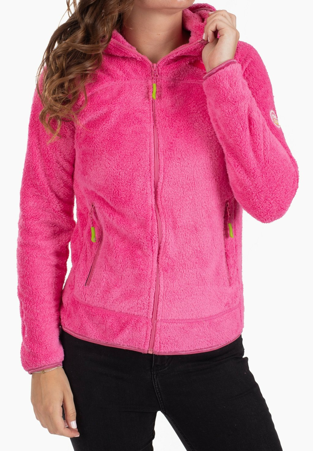 Флисовая куртка UPALOODPOD POLAR Geo Norway, цвет pink
