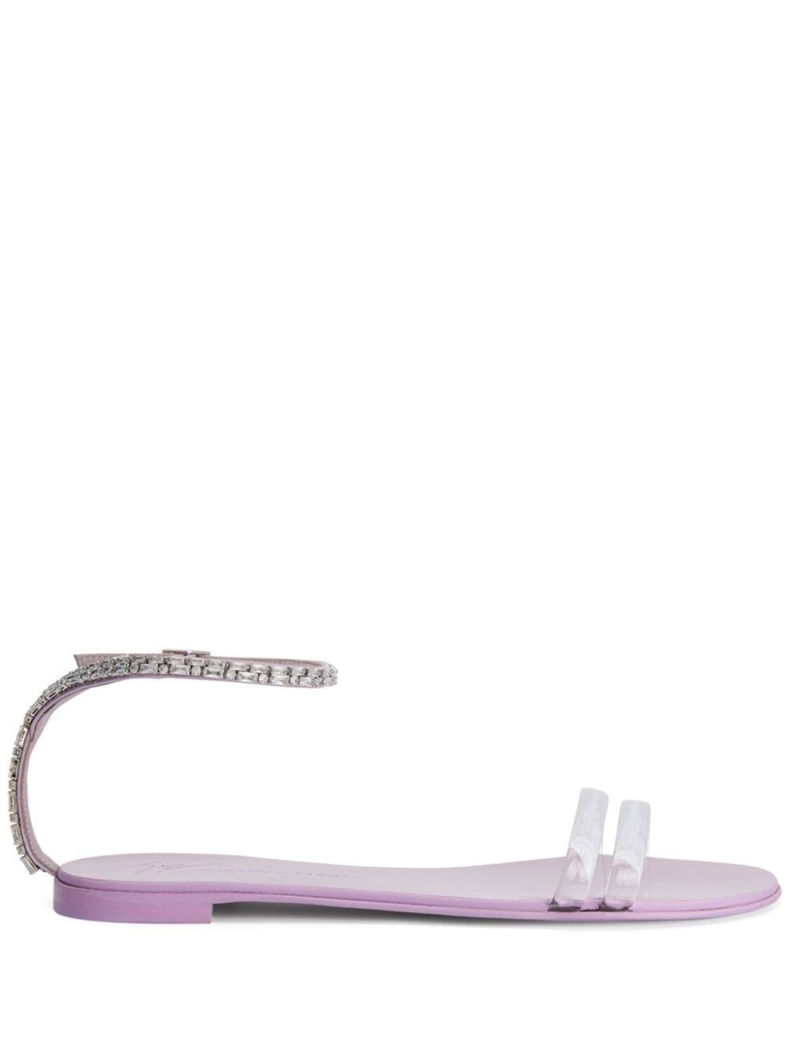 

Giuseppe Zanotti сандалии Agathe Plexi, розовый