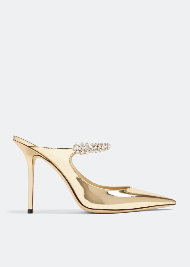 

Мюли Jimmy Choo Bing 100, золотой