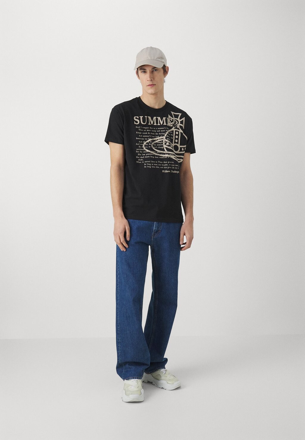 

Футболка с принтом Summer Classic Unisex Vivienne Westwood, черный