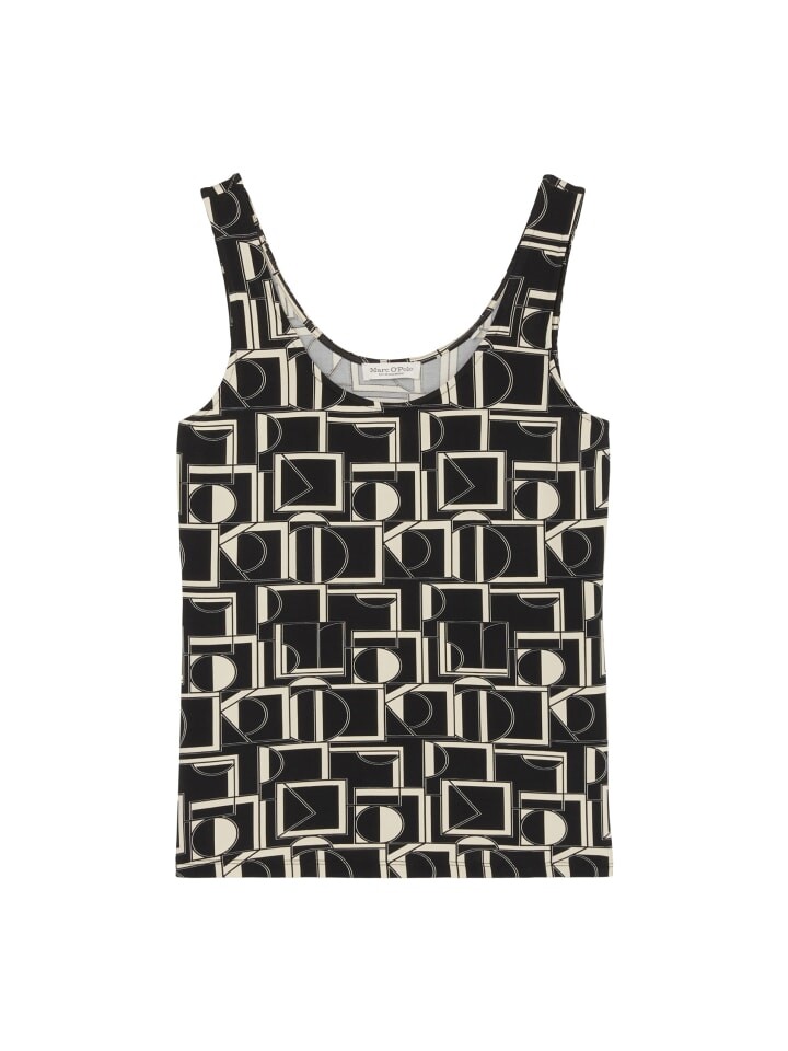 

Топ Marc O'Polo Gemustertes Tank regular, разноцветный
