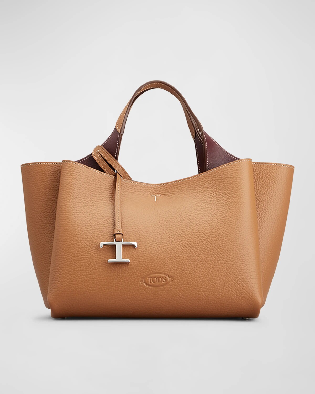 

Кожаная сумка через плечо Micro Apa Tod'S, цвет Kenia Bordeaux