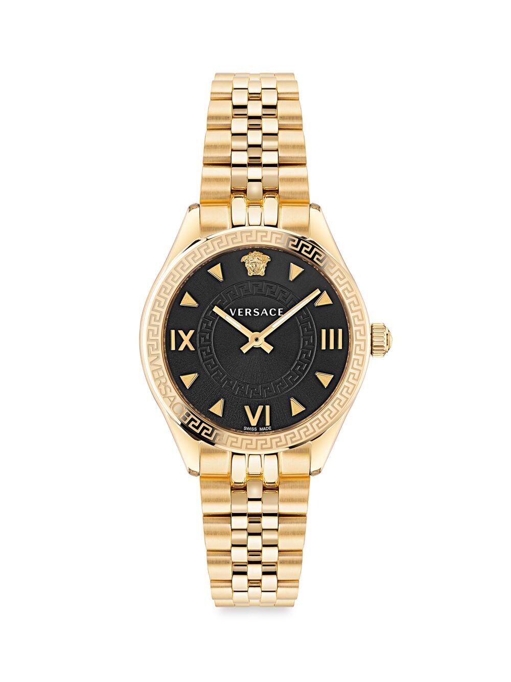 

Часы-браслет Hellenyium 36 мм Versace, желтый