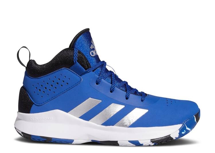 

Кроссовки Adidas CROSS 'EM UP 5 J WIDE 'ROYAL BLUE', синий