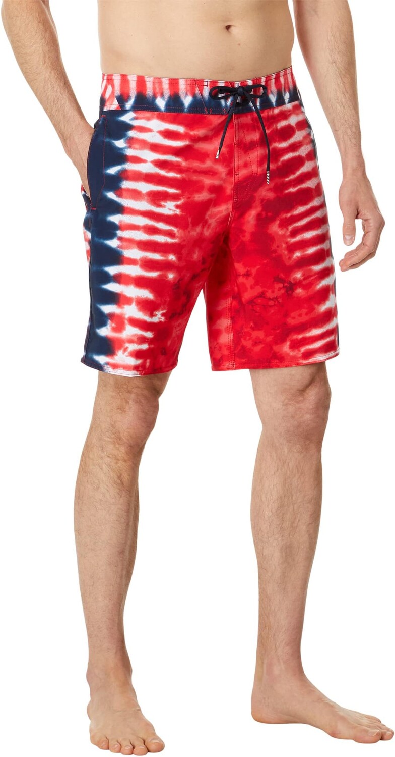 

Шорты для плавания Quatro De Julio Mod 19 дюймов Volcom, красный