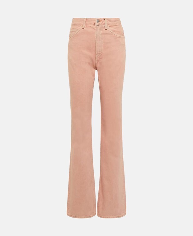 

Расклешенные джинсы Acne Studios, лосось